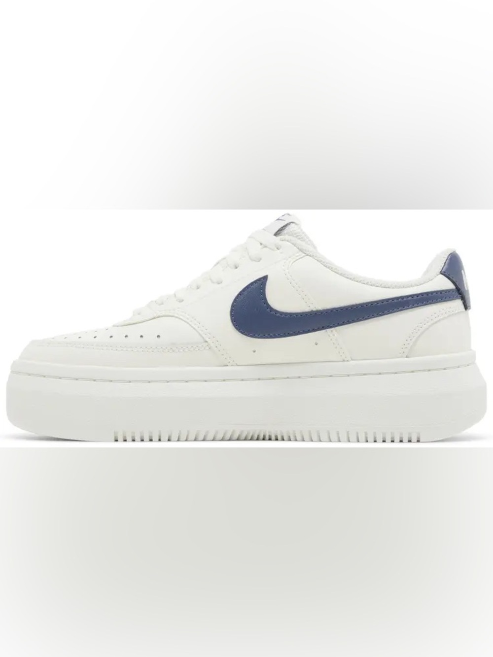 Nike Women's Court Vision Alta 'Sail Diffused Blue' sneakers size 9
